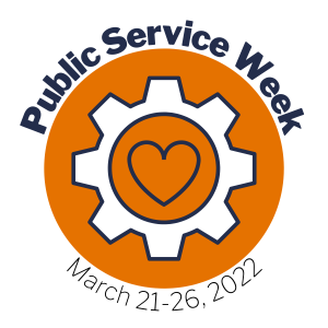 Public Service week logo 2022