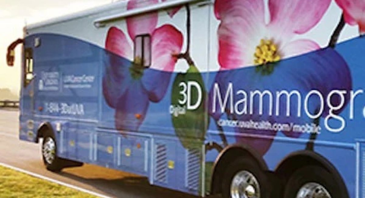 UVA Health Mammography van